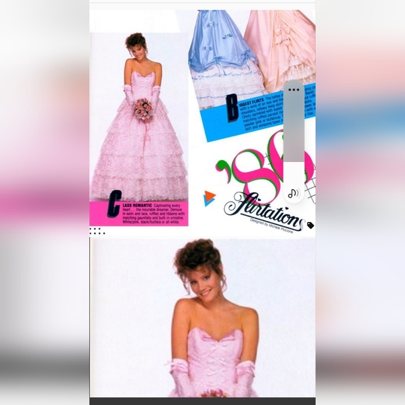 80's style prom dress - Picture 8 of 13